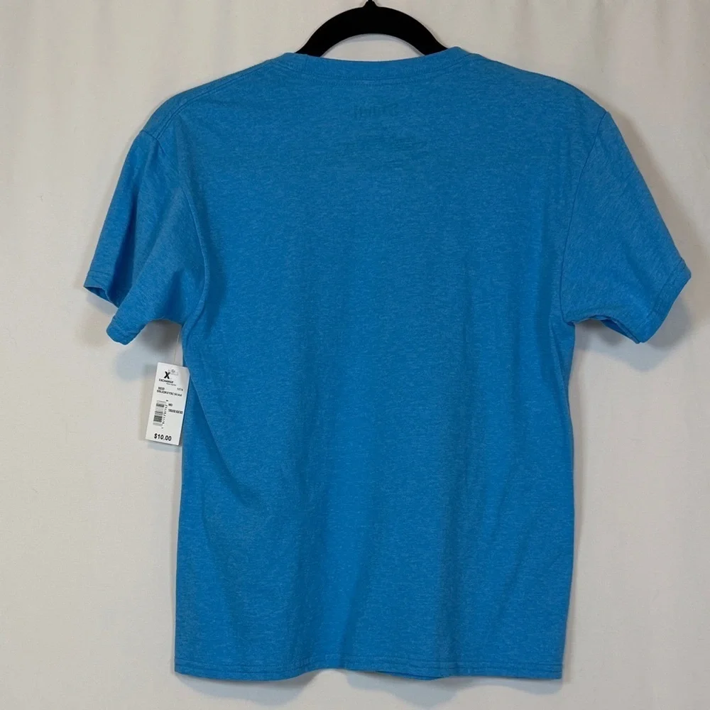 NWT Blue Disney Lilo & Stitch Surfing T-Shirt Youth Medium